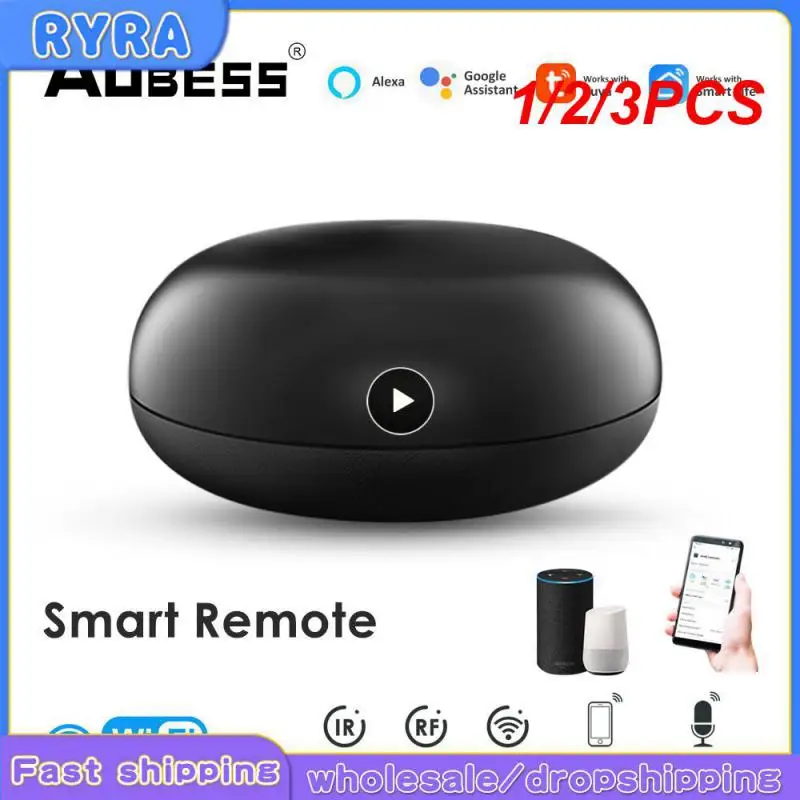 1/2/3PCS Tuya Universal WiFi IR RF Bluetooth Smart Home Appliances Remote Controller Smart Life Voice Control TV
1/2/3PCS Tuya Universal WiFi IR RF Bluetooth Smart Home Appliances Remote Controller Smart Life Voice Control TV