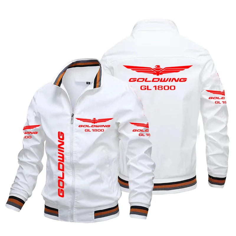 Honda Gold Wing GL1800 Bomber Jacket Fashion Casual Baseball Uniform Honda Motorcycle Men Clothing Coats Racing Suits Streetwear
Honda Gold Wing GL1800 Bomber Jacket Fashion Casual Baseball Uniform Honda Motorcycle Men Clothing Coats Racing Suits Streetwear
