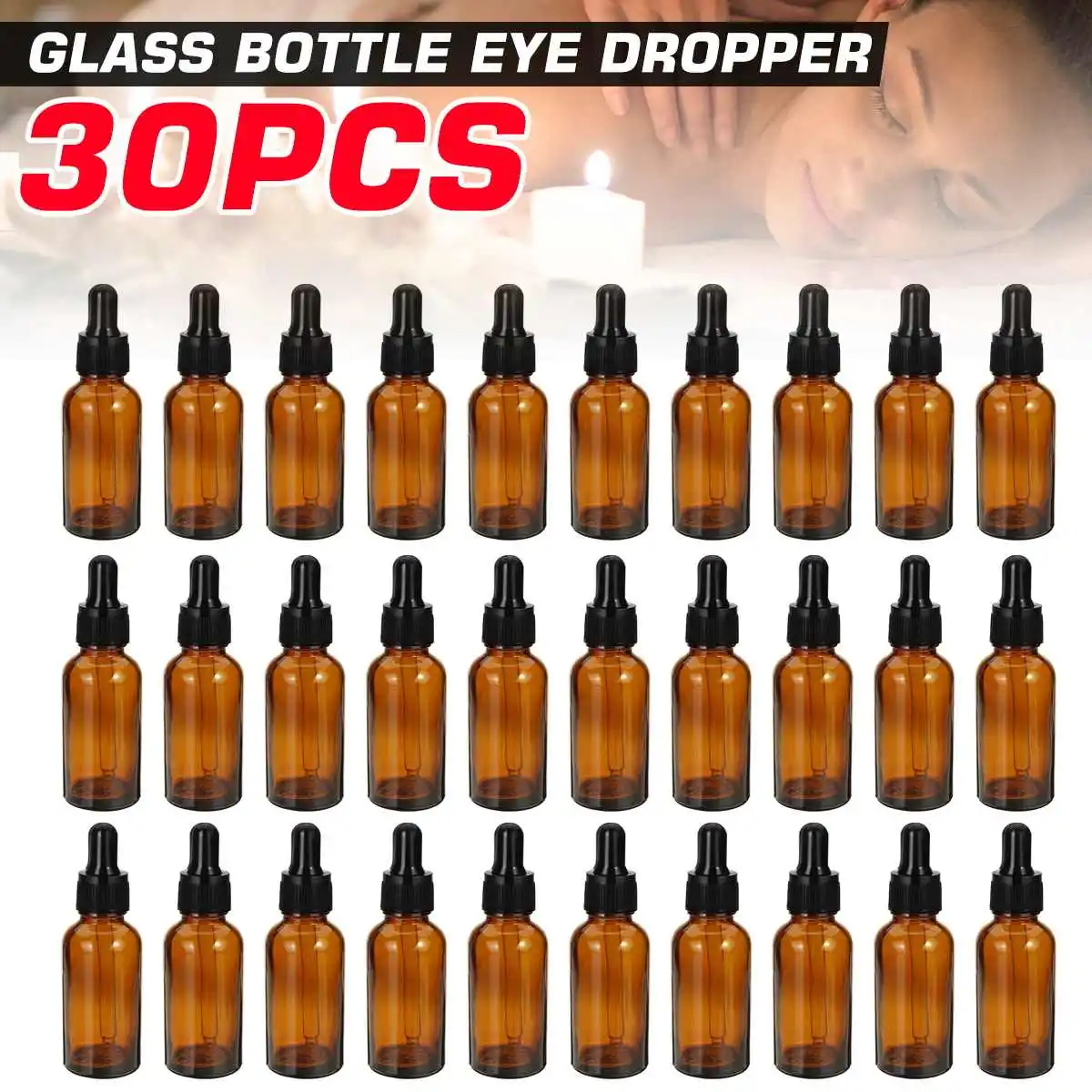10/20/30PCS 50ml Empty Lotion Refillable Bottles Glass Dropper Leak-Proof Essential Oil Perfume Dispenser Jar Vials With Pipette
10/20/30PCS 50ml Empty Lotion Refillable Bottles Glass Dropper Leak-Proof Essential Oil Perfume Dispenser Jar Vials With Pipette