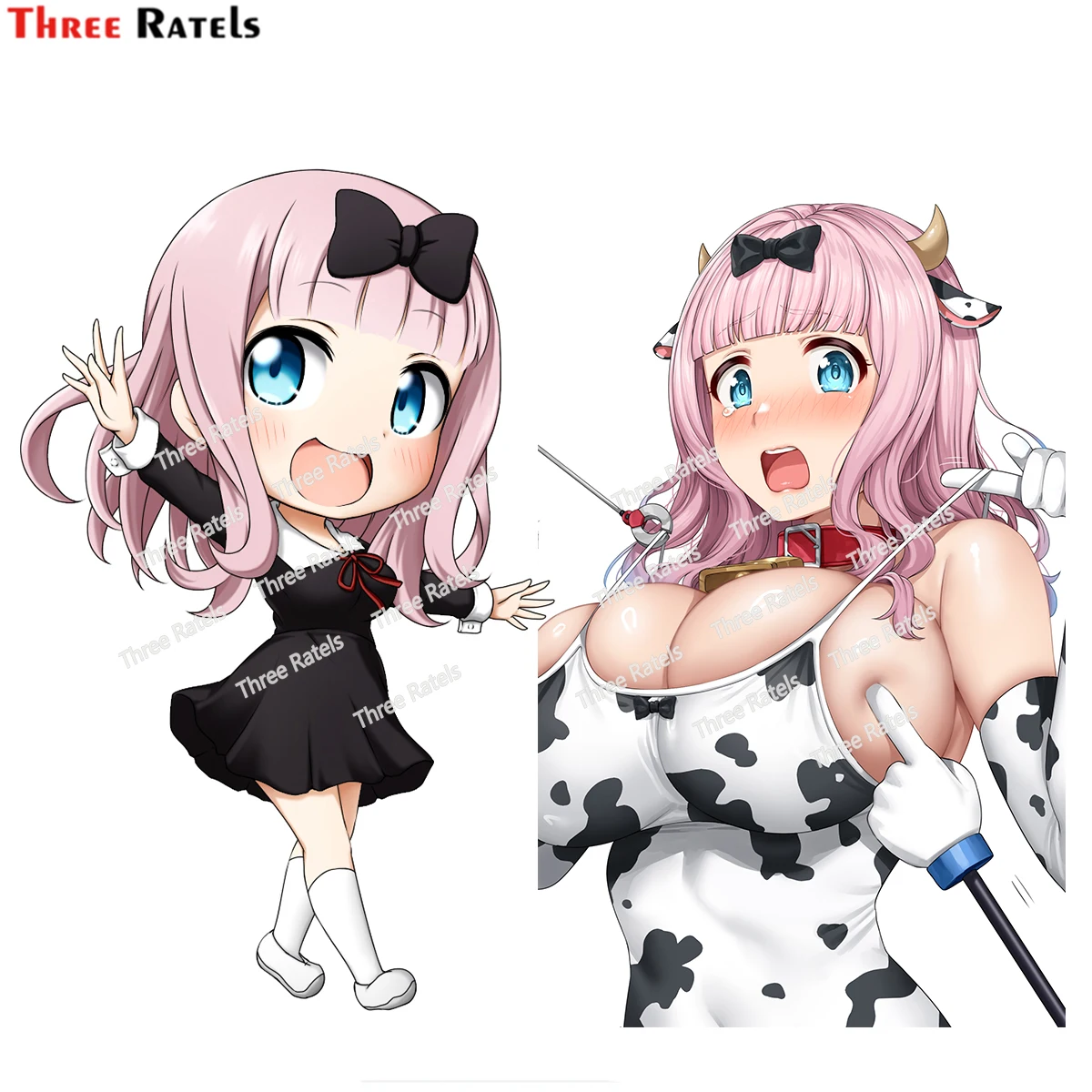 Three Ratels H194 3D Anime Girl Fujiwara Chika Kaguya Sama Wa Kokurasetai Tensai Tachi No Renai Zunousen Sticker For Car Body C
Three Ratels H194 3D Anime Girl Fujiwara Chika Kaguya Sama Wa Kokurasetai Tensai Tachi No Renai Zunousen Sticker For Car Body C