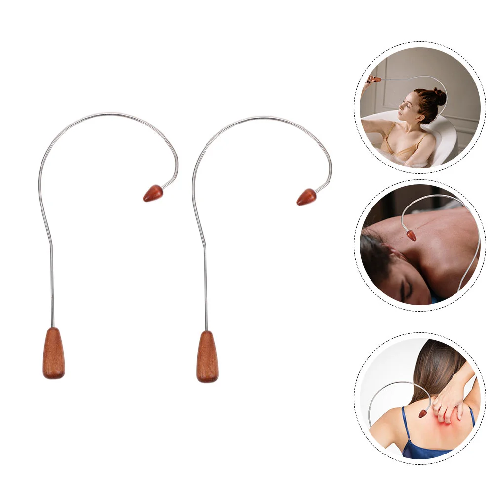 2Pcs Delicate Practical Convenient Creative Sticks Back Massagers Body Massagers for Home
2Pcs Delicate Practical Convenient Creative Sticks Back Massagers Body Massagers for Home