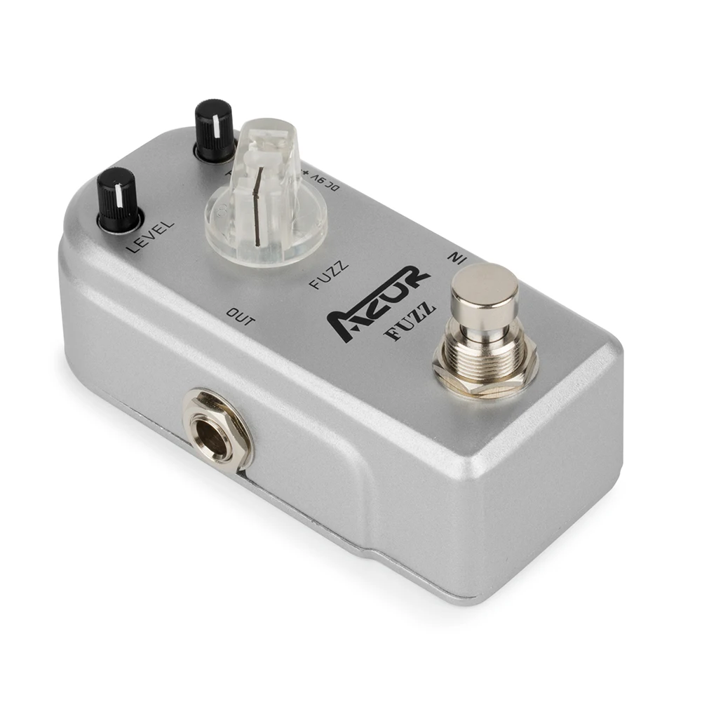 Fuzz Guitar Effect Pedal 1PC 9V DC AP303 AZOR Aluminum Alloy For Guitarists MINI Metal Shell W/Level Tone Knob
Fuzz Guitar Effect Pedal 1PC 9V DC AP303 AZOR Aluminum Alloy For Guitarists MINI Metal Shell W/Level Tone Knob