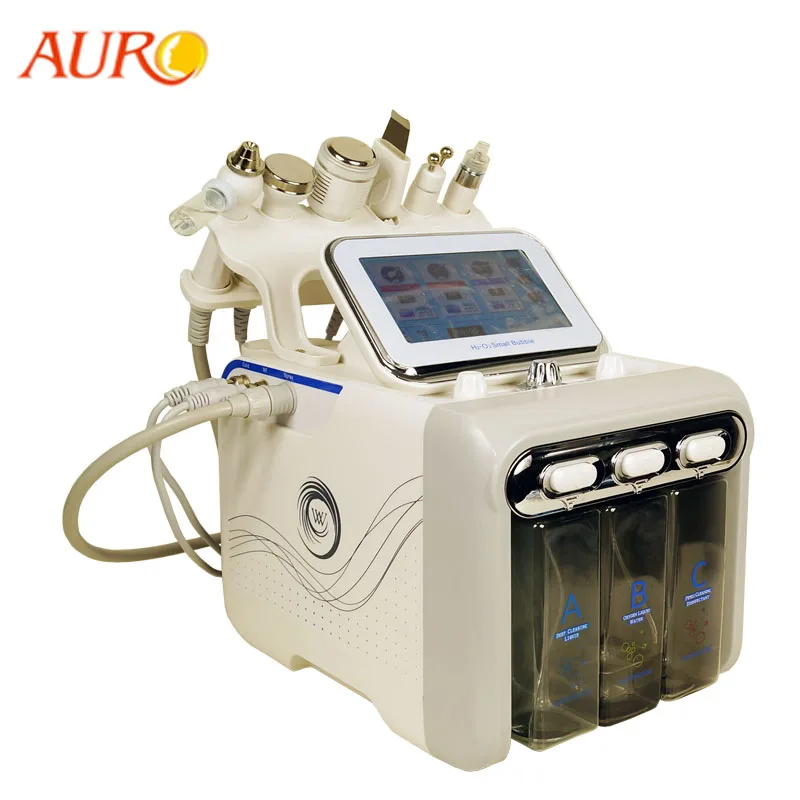Au-S517B Blackhead Remover High Frequency Vacuum Suction Water Dermabrasion Machine 6 in 1
Au-S517B Blackhead Remover High Frequency Vacuum Suction Water Dermabrasion Machine 6 in 1