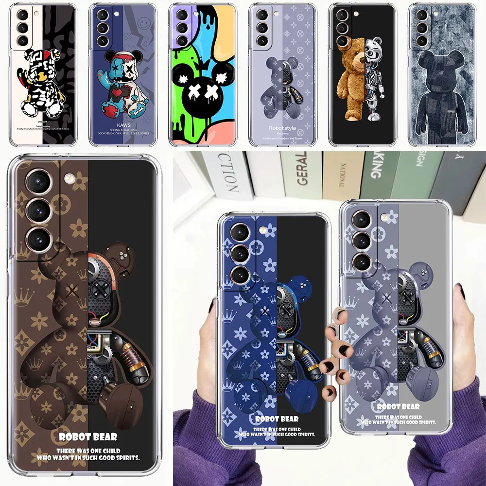 Clear Case for Samsung Galaxy S22 Ultra S21 Plus S20 FE S10 SmartPhone Funda S9 Note 20 10 Lite Celular Coque Robot Fashion Bear
Clear Case for Samsung Galaxy S22 Ultra S21 Plus S20 FE S10 SmartPhone Funda S9 Note 20 10 Lite Celular Coque Robot Fashion Bear