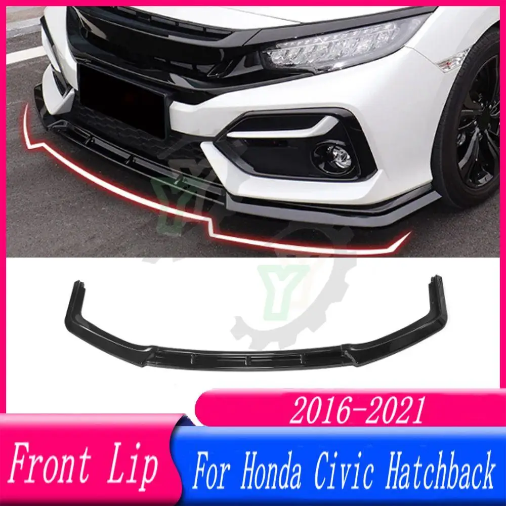 Car Front Bumper Lip Spoiler Splitter Diffuser Detachable Body Kit Cover Guard For Honda Civic 10th Hatchback 2016-2021
Car Front Bumper Lip Spoiler Splitter Diffuser Detachable Body Kit Cover Guard For Honda Civic 10th Hatchback 2016-2021