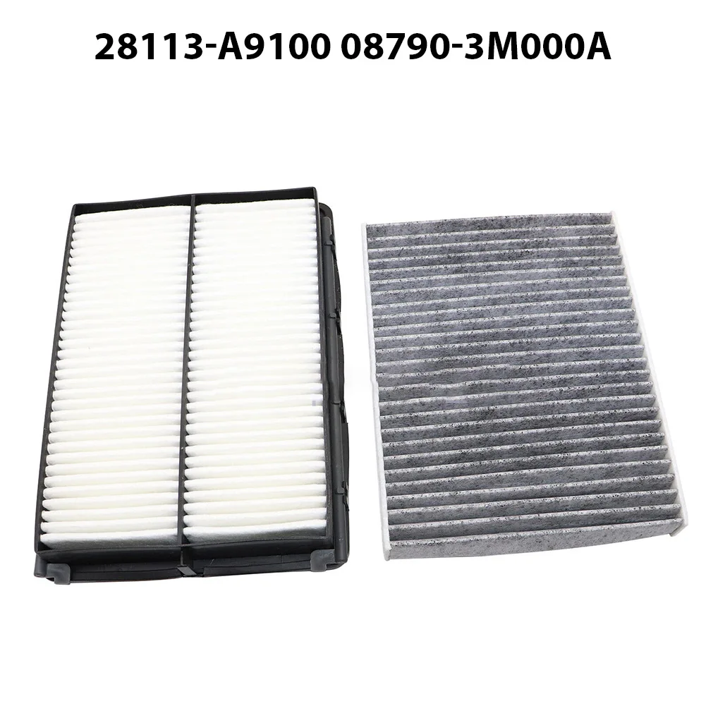 Car Premium Combo Set Air Filter+Cabin Air Filter 28113-A9100 08790-3M000A For Hyundai Santa Fe 19-20 For Kia TELLURIDE 20-23
Car Premium Combo Set Air Filter+Cabin Air Filter 28113-A9100 08790-3M000A For Hyundai Santa Fe 19-20 For Kia TELLURIDE 20-23