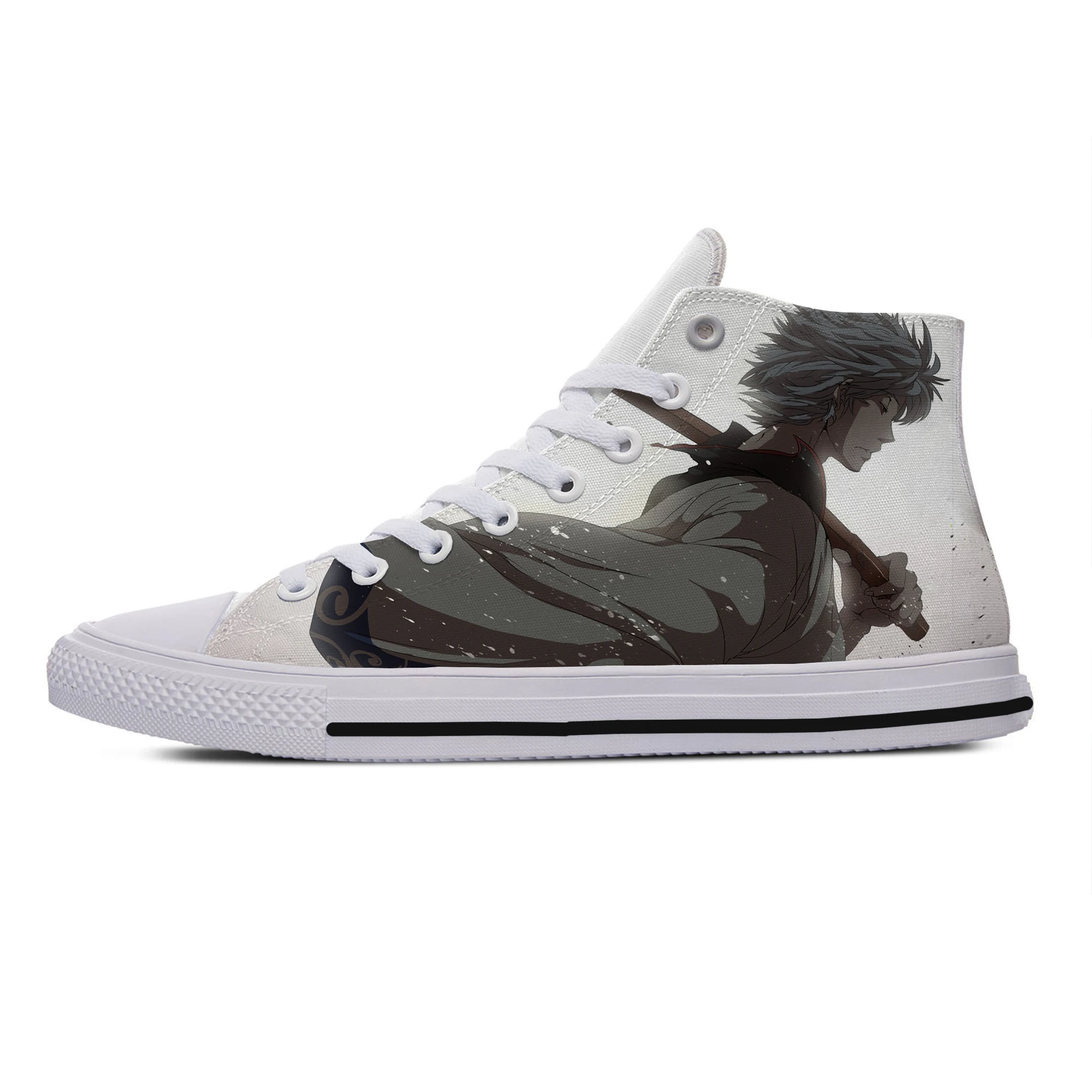 Hot Cool Fashion Summer Cartoon High Quality Sneakers Handiness Casual Shoes for Men Women Anime Gintama High Top Board Shoes
Hot Cool Fashion Summer Cartoon High Quality Sneakers Handiness Casual Shoes for Men Women Anime Gintama High Top Board Shoes