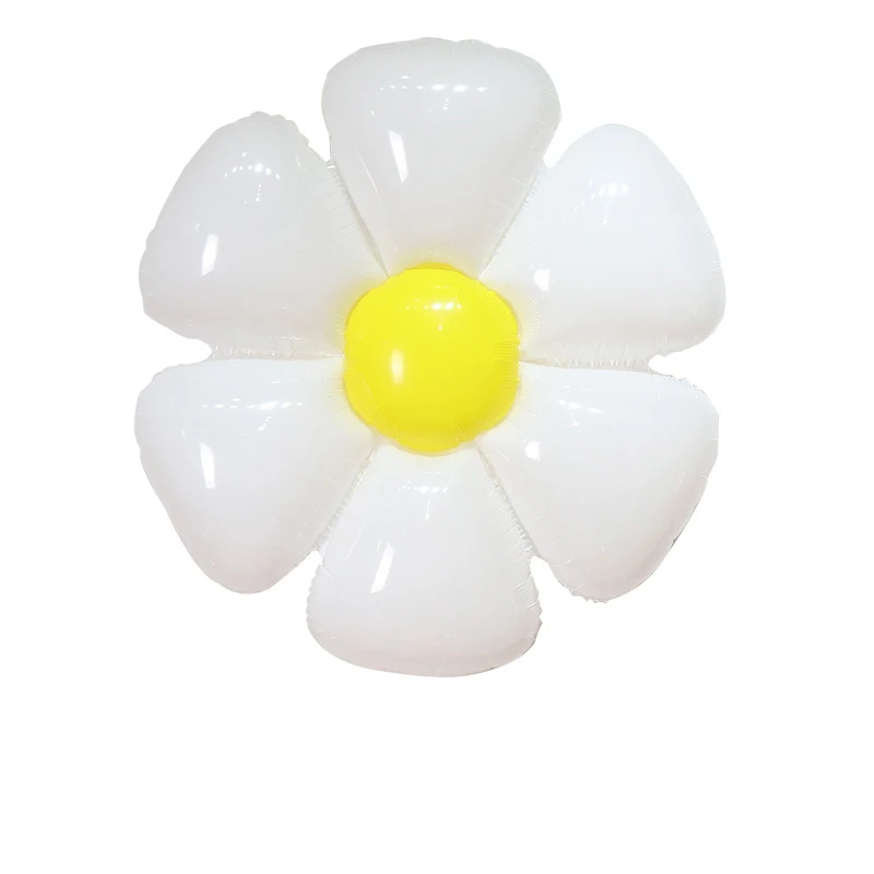 Белый алюминиевый шарик в форме маргаритки
Белый алюминиевый шарик в форме маргаритки