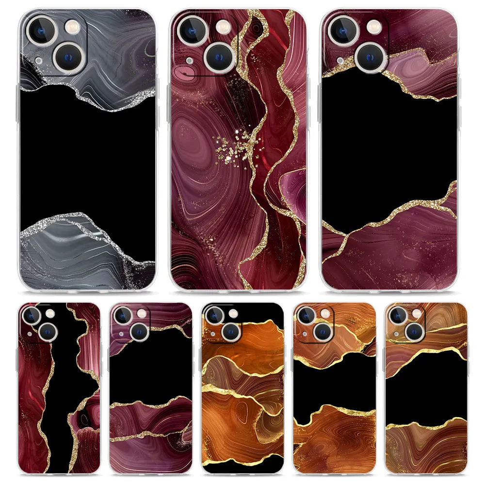 Agate Textu Geometry Marble Luxury Clear Soft Phone Case For iPhone 14 13 12 11 Pro Max XS X XR SE 7 8 Plus Shockproof Cover
Agate Textu Geometry Marble Luxury Clear Soft Phone Case For iPhone 14 13 12 11 Pro Max XS X XR SE 7 8 Plus Shockproof Cover