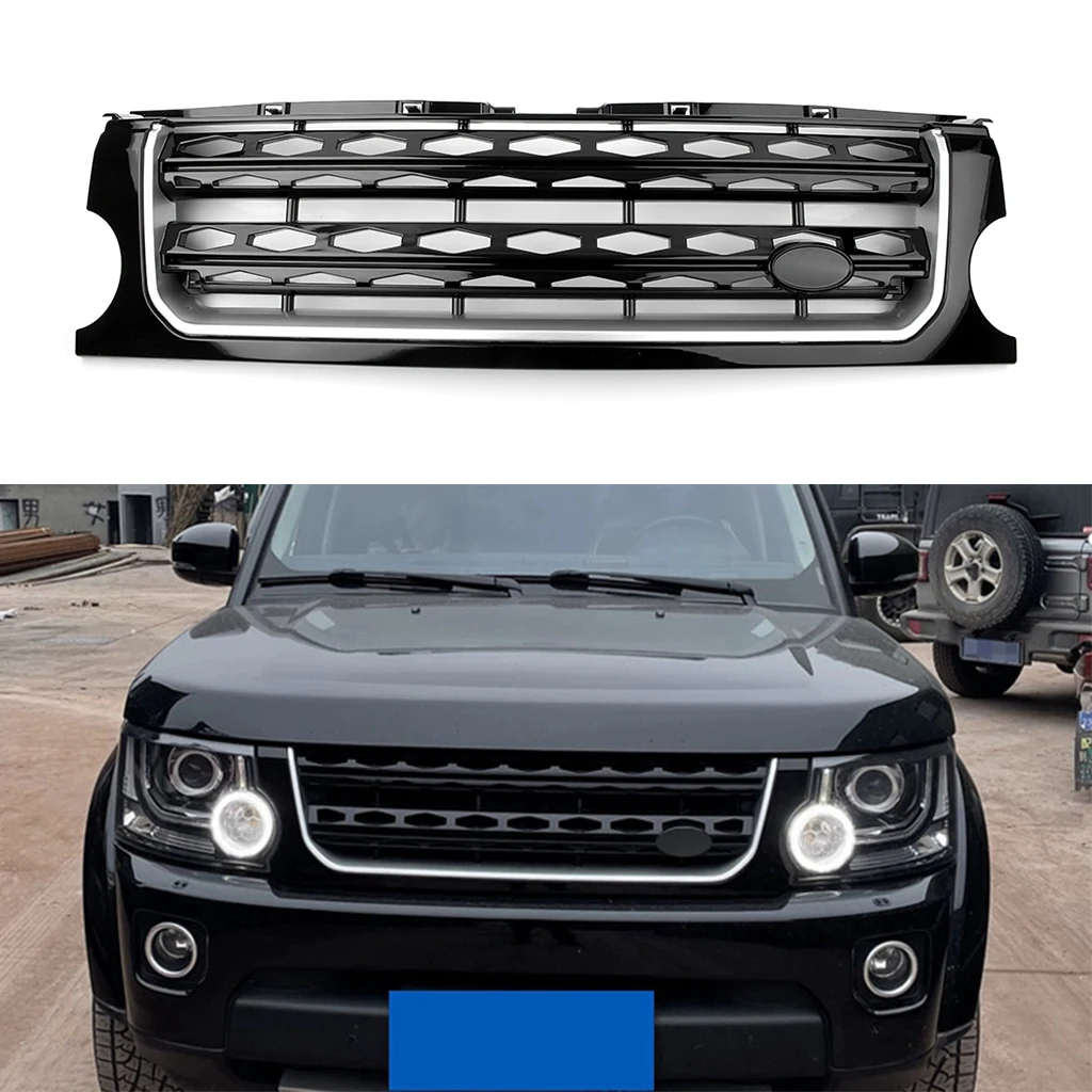 1Pcs Black Car Front Grille Grill For Land Rover Discovery 3 LR3 2005 2006 2007 2008 2009 Car Accessories
1Pcs Black Car Front Grille Grill For Land Rover Discovery 3 LR3 2005 2006 2007 2008 2009 Car Accessories