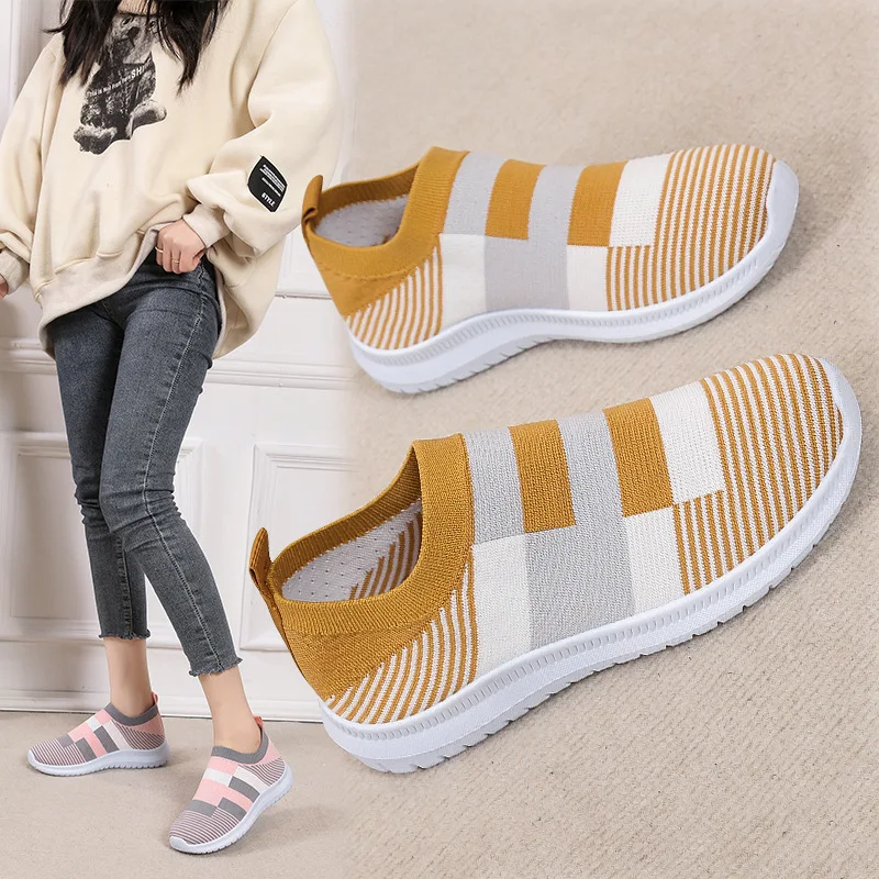 2022 Spring Summer New Arrive Flying Woven Single Shoes Womens Sports Shoes Mesh Casual Shoes Women Loafer Shoes
2022 Spring Summer New Arrive Flying Woven Single Shoes Womens Sports Shoes Mesh Casual Shoes Women Loafer Shoes