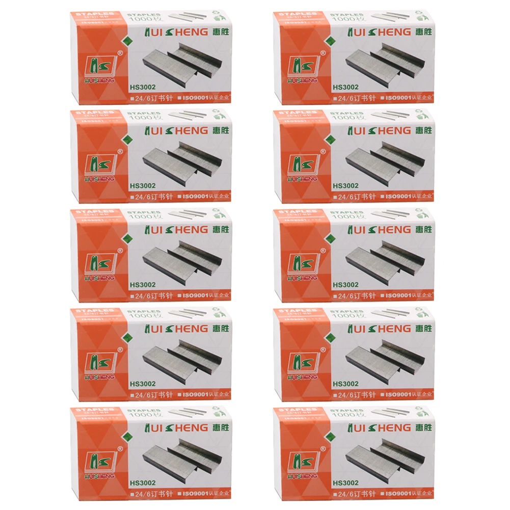10box Galvanized Wire Stainless Steel Universal Nail Book Portable School Office 24/6 Staple For Stapler Stitching Door Shaped
10box Galvanized Wire Stainless Steel Universal Nail Book Portable School Office 24/6 Staple For Stapler Stitching Door Shaped