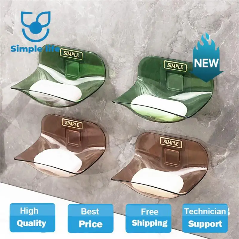 Soap Holder Universal Transparent Storage Tray Wall-mounted Bathroom Accessories Soap Box Soap Rack
Soap Holder Universal Transparent Storage Tray Wall-mounted Bathroom Accessories Soap Box Soap Rack