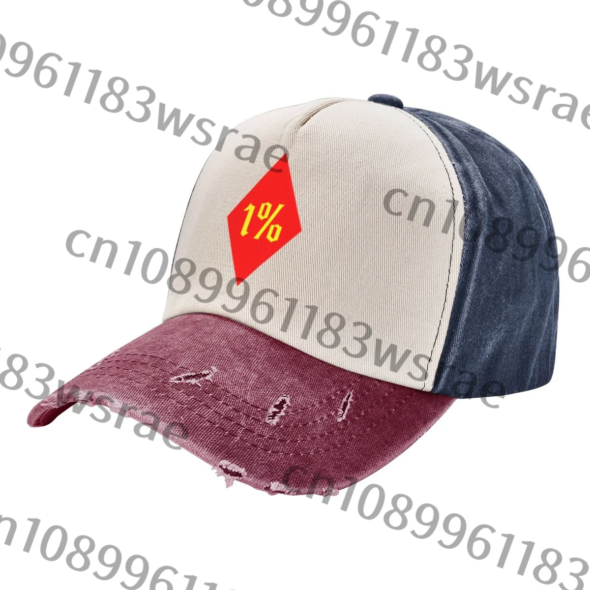 Бейсболка с логотипом Rocker Badge 1 MC Классическая стильная бейсболка для мотоцикла