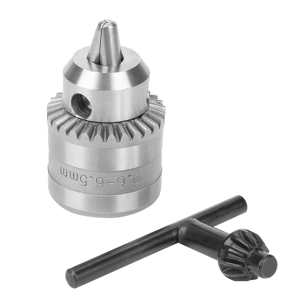 0.6-6mm Mini Key Type Drill Chuck with Chuck Key for Electric Power Drill (B10, Ring Color Random) Drill Drill Drill Drill
0.6-6mm Mini Key Type Drill Chuck with Chuck Key for Electric Power Drill (B10, Ring Color Random) Drill Drill Drill Drill