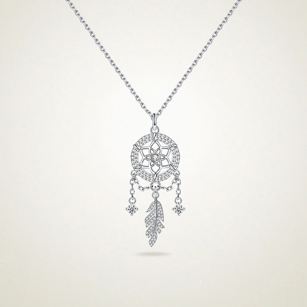 Fashion Sterling Silver Dream Catcher Necklaces Girls Pendant Jewerly Birthday Party Gifts For Women Wholesail Accptable
Fashion Sterling Silver Dream Catcher Necklaces Girls Pendant Jewerly Birthday Party Gifts For Women Wholesail Accptable