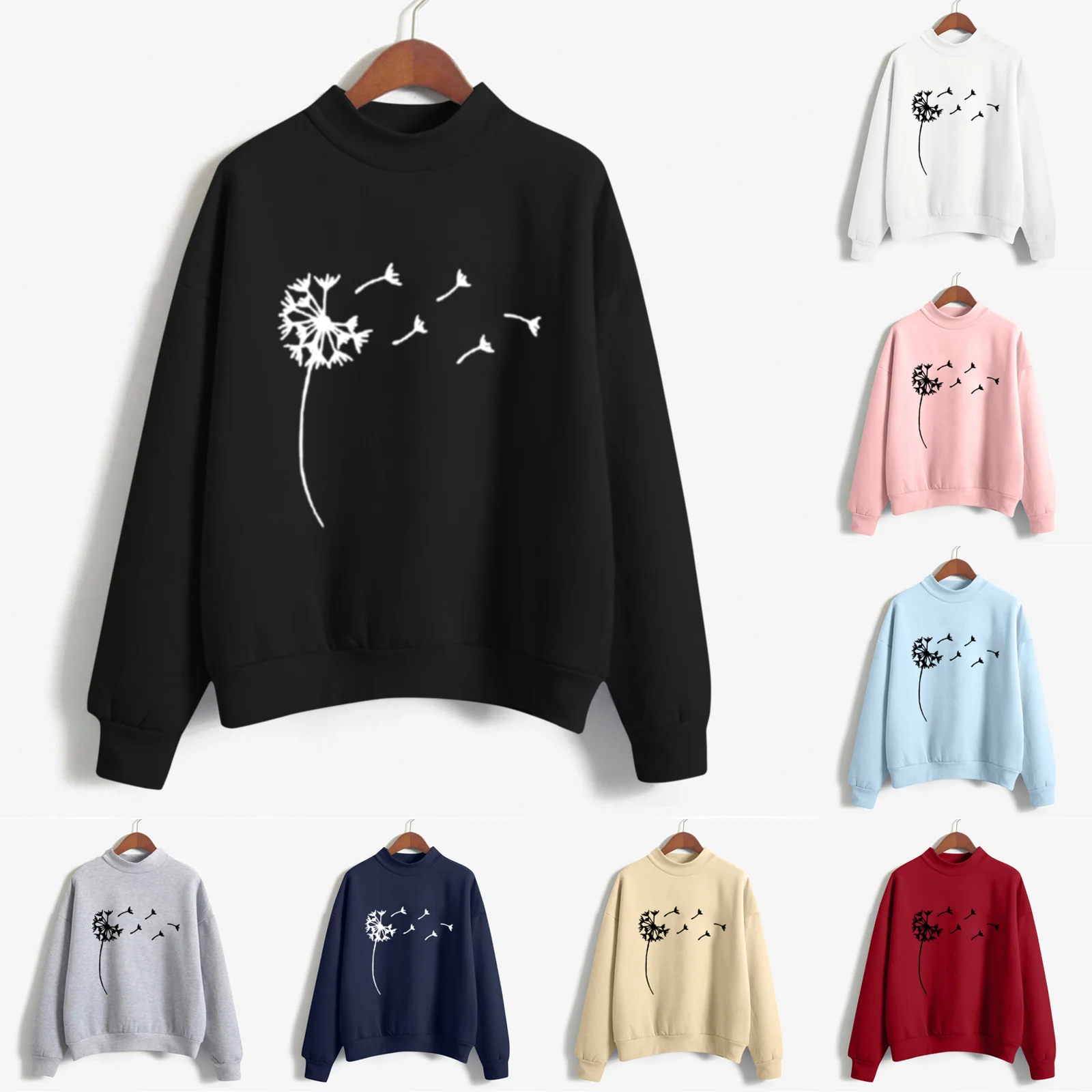 Womens Fashion Sweatshirt Dandelion Print Long Sleeve Hoodie Hoodie Sweatshirt Winged Tops Women
Womens Fashion Sweatshirt Dandelion Print Long Sleeve Hoodie Hoodie Sweatshirt Winged Tops Women
