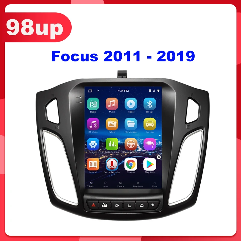 For Ford Focus 3 Mk 3 2011 2012 - 2019 Ford Focus 2012 Multimedia Video Player Navigation GPS Android Car Radio Tesla Style
For Ford Focus 3 Mk 3 2011 2012 - 2019 Ford Focus 2012 Multimedia Video Player Navigation GPS Android Car Radio Tesla Style
