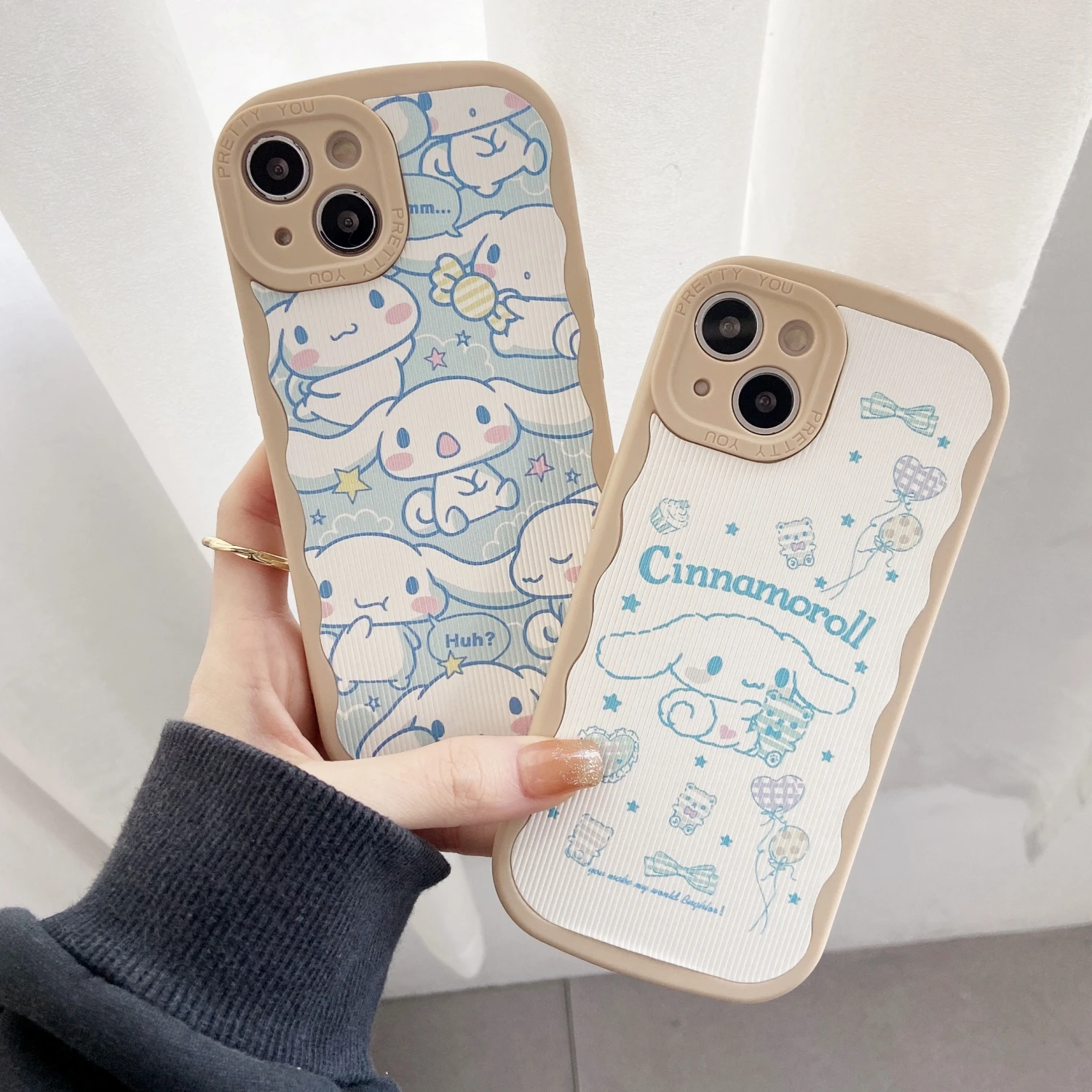 Sanrio Cinnamonroll Cute Candy Cartoon Phone Cases For iPhone 13 12 11 Pro Max XR XS MAX X Lady Girl Anti-drop Soft Cover Gift
Sanrio Cinnamonroll Cute Candy Cartoon Phone Cases For iPhone 13 12 11 Pro Max XR XS MAX X Lady Girl Anti-drop Soft Cover Gift
