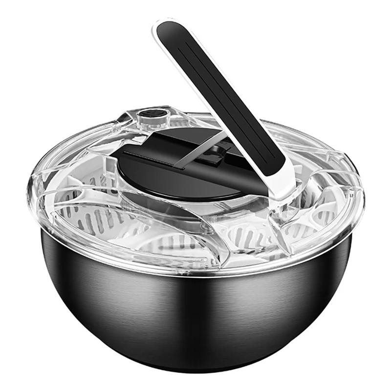 Vegetable Fruits Dryer Salad Spinner Lettuce Spinner Storage Drying Machine Useful Kitchen Tools Vegetable Dehydrator
Vegetable Fruits Dryer Salad Spinner Lettuce Spinner Storage Drying Machine Useful Kitchen Tools Vegetable Dehydrator