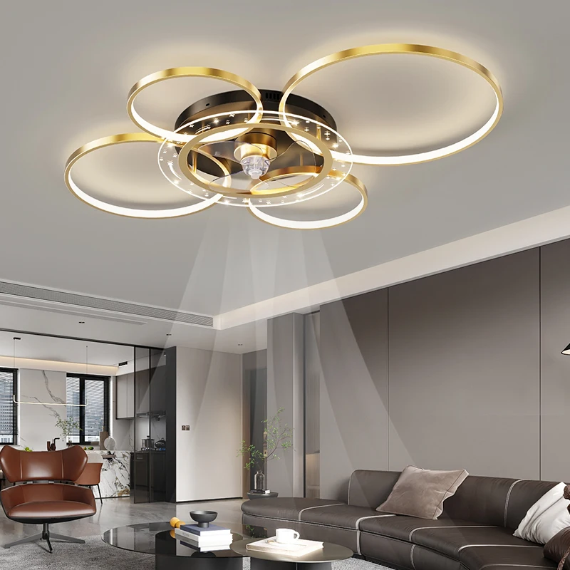 Modern Indoor Flush Mount Ceiling Fan with Lights,Dimmable Ceiling Fans with Remote Control for Bedroom Living Room Kitchen
Modern Indoor Flush Mount Ceiling Fan with Lights,Dimmable Ceiling Fans with Remote Control for Bedroom Living Room Kitchen
