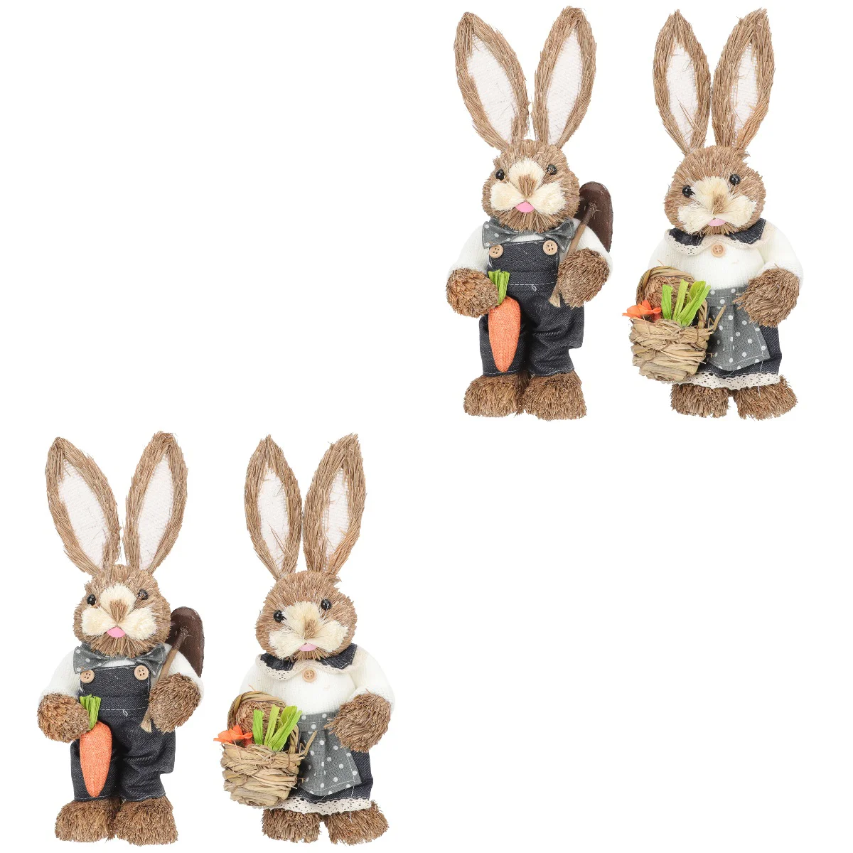 4 pcs Rabbit Decor Home Decor Indoor Home Decor Spring Bunny Decorations For Home Woven Bunny Decorations
4 pcs Rabbit Decor Home Decor Indoor Home Decor Spring Bunny Decorations For Home Woven Bunny Decorations