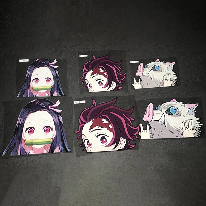 Demon Slayer Sticker For Car Laptop Refrigerator Etc Chainsaw Man Sticker Home Decoration Front Bumper Car Window Sticker 
Demon Slayer Sticker For Car Laptop Refrigerator Etc Chainsaw Man Sticker Home Decoration Front Bumper Car Window Sticker