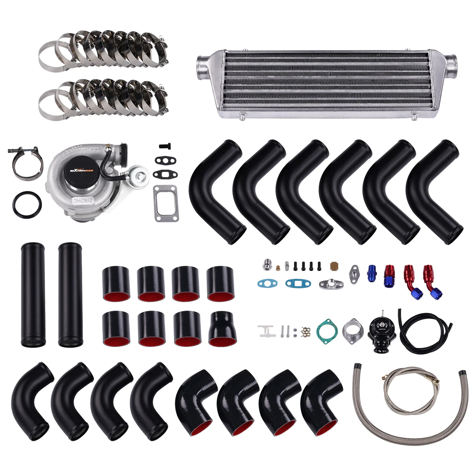 T04E Turbo Charger Kit for 1.5L-2.5L Engine T3 T4 V-Band A/R 0.63 Turbine
T04E Turbo Charger Kit for 1.5L-2.5L Engine T3 T4 V-Band A/R 0.63 Turbine