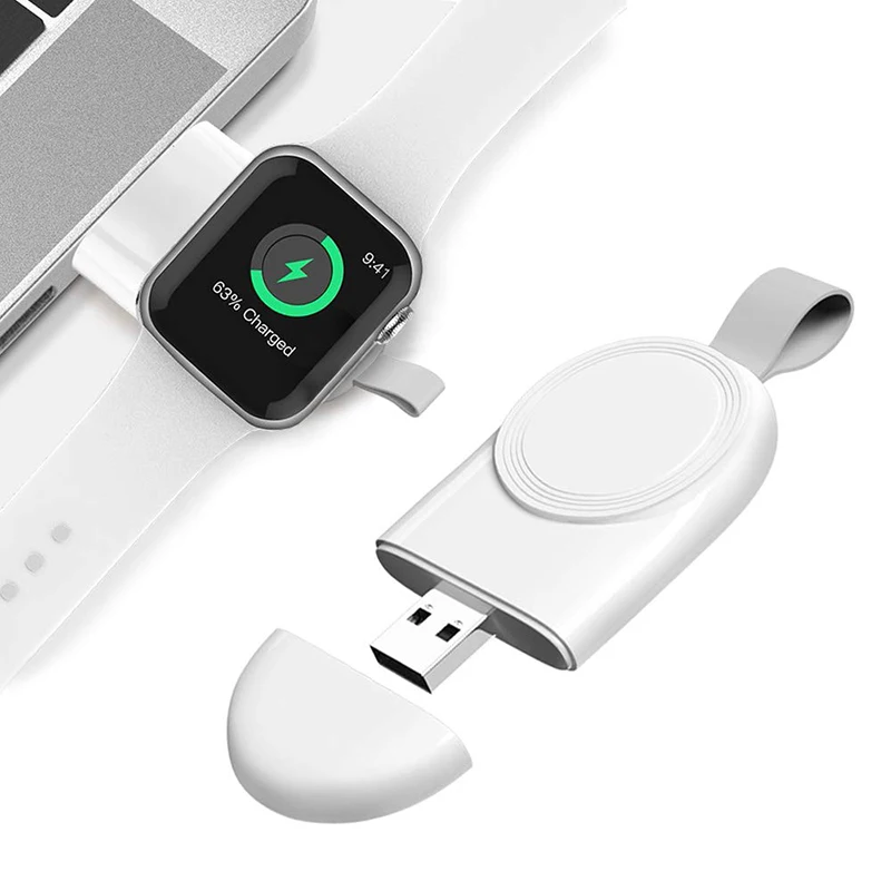 Portable Wireless Charger for IWatch SE 6 5 4 Charging Dock Station USB Charger Cable for Apple Watch Series 6 5 4 3 2 1
Portable Wireless Charger for IWatch SE 6 5 4 Charging Dock Station USB Charger Cable for Apple Watch Series 6 5 4 3 2 1