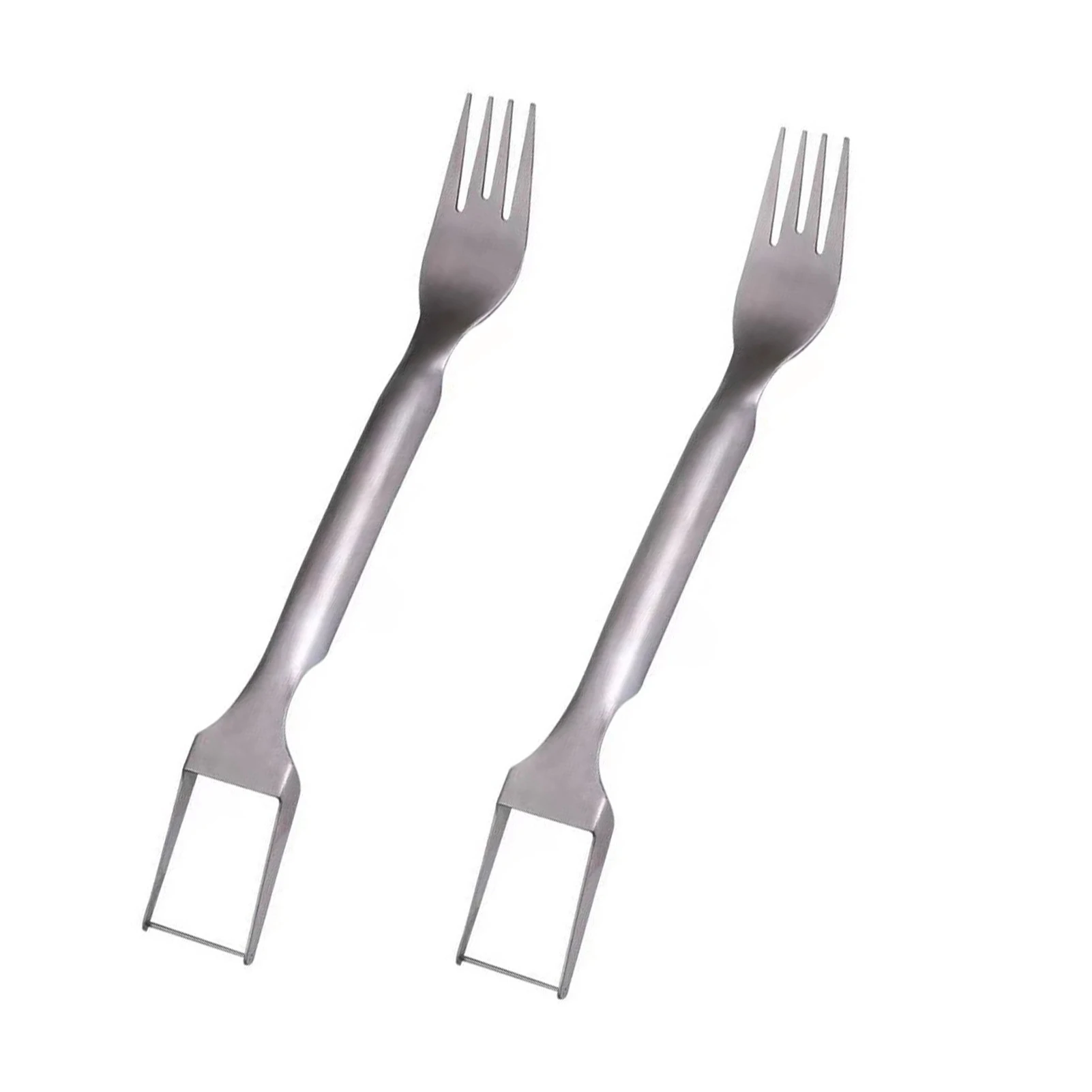 2pcs 2 In 1 Summer Practical Portable Multi Functional Camping Stainless Steel Watermelon Fork Slicer Sharp Family Parties
2pcs 2 In 1 Summer Practical Portable Multi Functional Camping Stainless Steel Watermelon Fork Slicer Sharp Family Parties