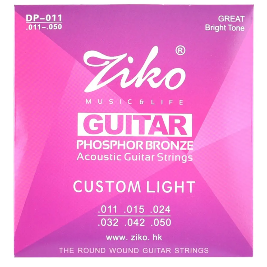 Струны для акустической гитары Ziko 010 011 012, 6 струн из фосфорной бронзы для акустической гитары, один комплект, запчасти для гитарных музыкаль...
Струны для акустической гитары Ziko 010 011 012, 6 струн из фосфорной бронзы для акустической гитары, один комплект, запчасти для гитарных музыкаль...