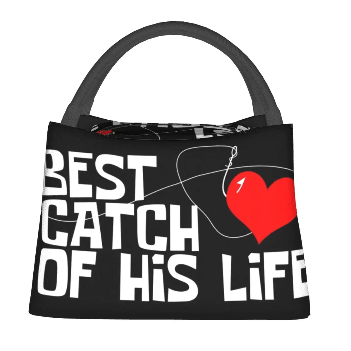 Женская сумка для ланча Best Catch Of His Life в форме сердца, Ланч-бокс с принтом для рыбалки, милая сумка-холодильник для пикника, Портативная Сумка-...
Женская сумка для ланча Best Catch Of His Life в форме сердца, Ланч-бокс с принтом для рыбалки, милая сумка-холодильник для пикника, Портативная Сумка-...