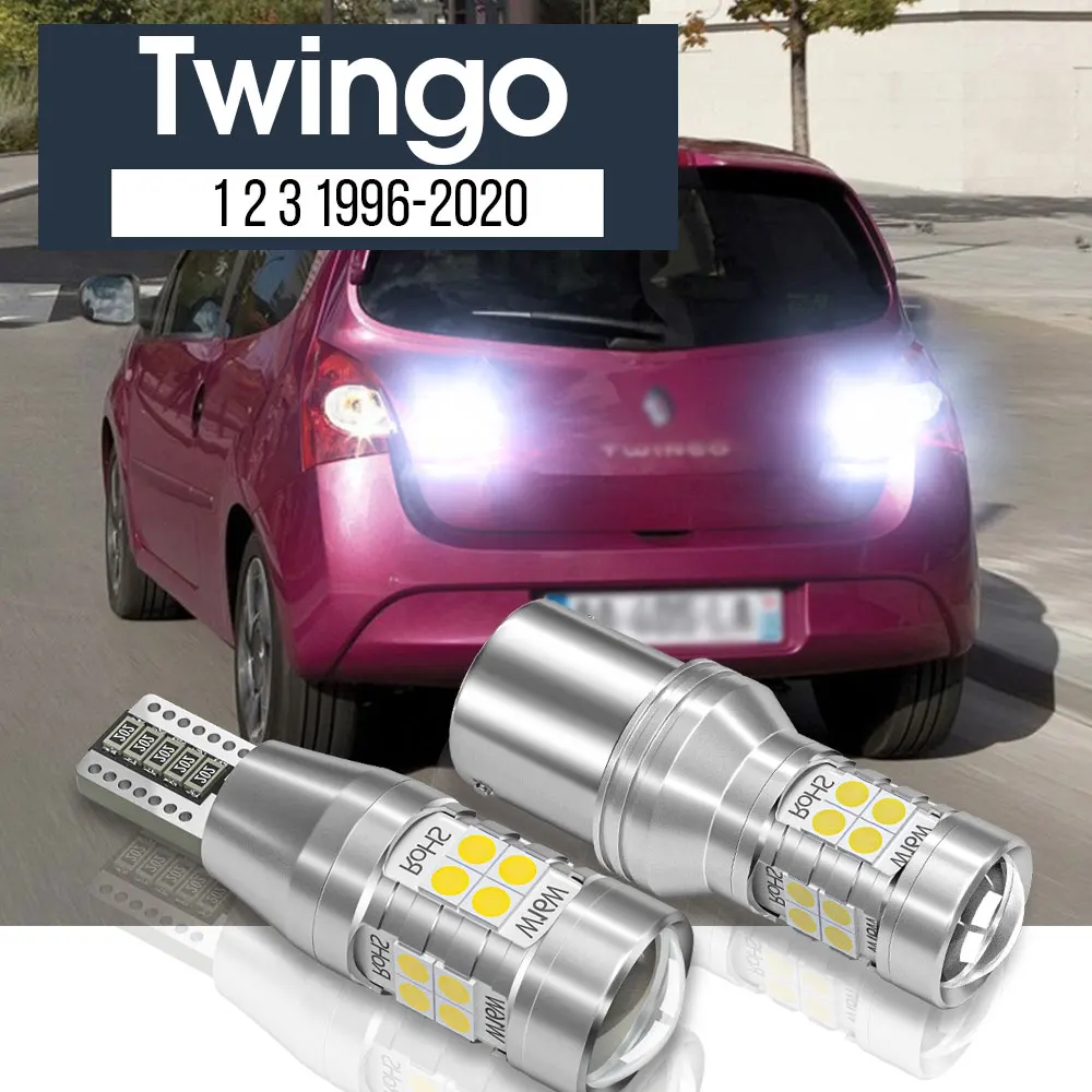 2pcs LED Backup Light Reverse Lamp Blub Canbus Accessories For Renault Twingo 1 2 3 1996-2020 2011 2012 2013 2014 2015 2016 2017
2pcs LED Backup Light Reverse Lamp Blub Canbus Accessories For Renault Twingo 1 2 3 1996-2020 2011 2012 2013 2014 2015 2016 2017