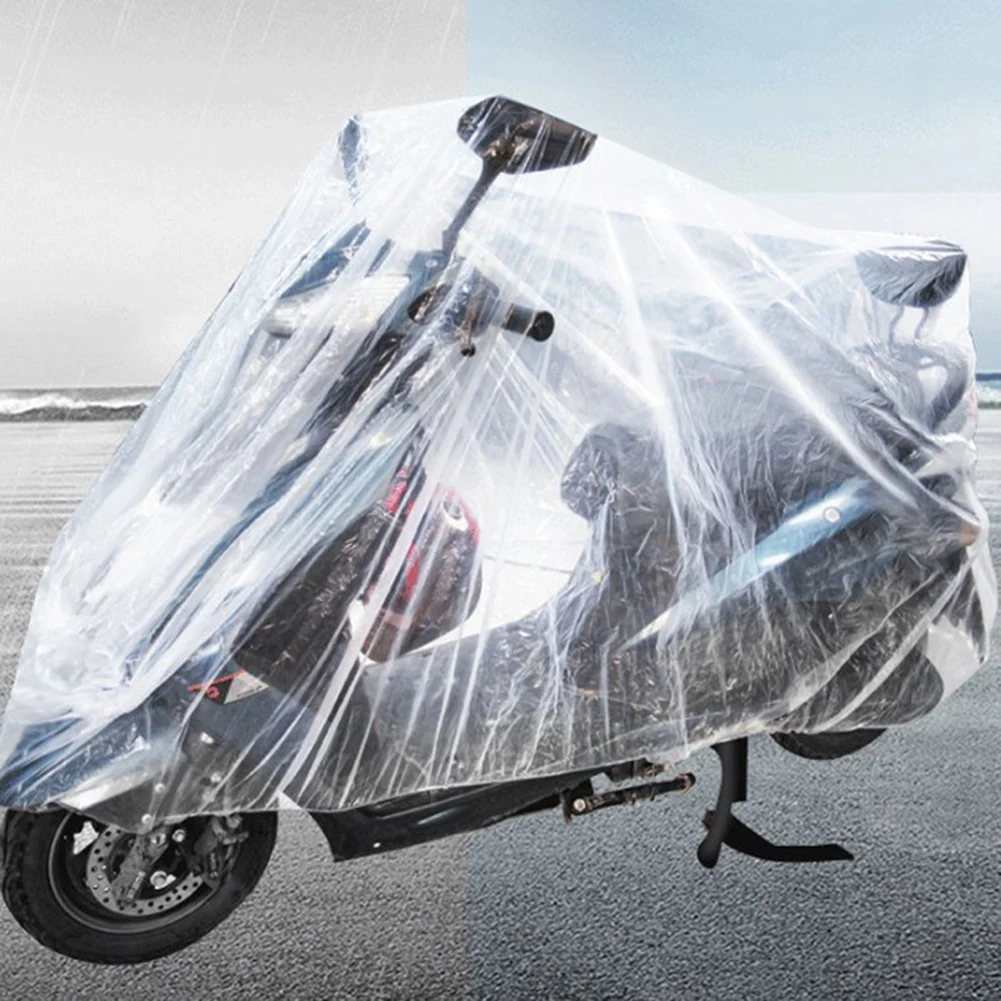 Transparent Motorcycle Clothing Bicycle Cover PE Film Waterproof And Dustproof Motorcycle Cover Car Accessories
Transparent Motorcycle Clothing Bicycle Cover PE Film Waterproof And Dustproof Motorcycle Cover Car Accessories