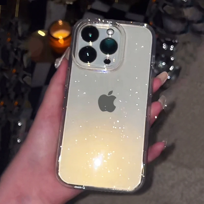 UTOPER Luxury Bling Glitter Clear Case for IPhone 14 13 11 12 Pro Max X XR XS 7 8 Plus SE 2 Shockproof Transprent Soft Cover
UTOPER Luxury Bling Glitter Clear Case for IPhone 14 13 11 12 Pro Max X XR XS 7 8 Plus SE 2 Shockproof Transprent Soft Cover