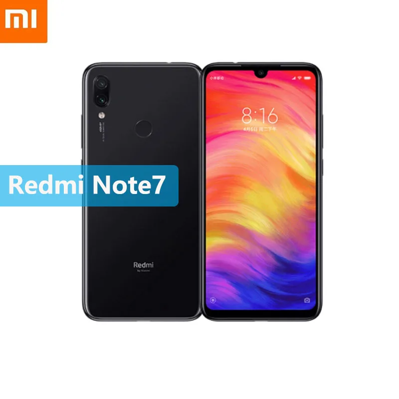 Xiaomi Redmi Note 7 smartphone 4G 64G Snapdragon 660AIE Android Mobile Phone 48.0MP+5.0MP rear camera
Xiaomi Redmi Note 7 smartphone 4G 64G Snapdragon 660AIE Android Mobile Phone 48.0MP+5.0MP rear camera