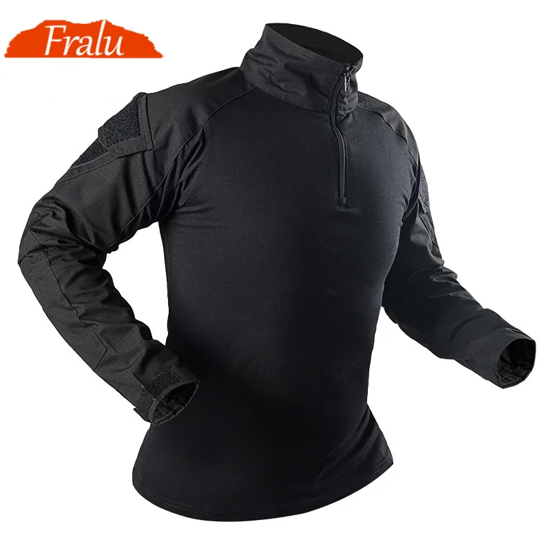 FRALU Military Shirt Camouflage Army Tactical Battle Combat Shirt Men Women USMC Softair Camisa Militar Special Forces Costume
FRALU Military Shirt Camouflage Army Tactical Battle Combat Shirt Men Women USMC Softair Camisa Militar Special Forces Costume
