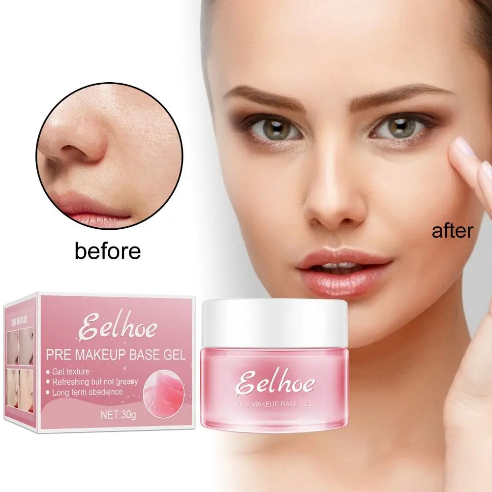 30ML Cosmetic Concealer Moisturizing Face Makeup Base Primer Invisible Pore Smooth Cream Pore Base Gel Cream 
30ML Cosmetic Concealer Moisturizing Face Makeup Base Primer Invisible Pore Smooth Cream Pore Base Gel Cream