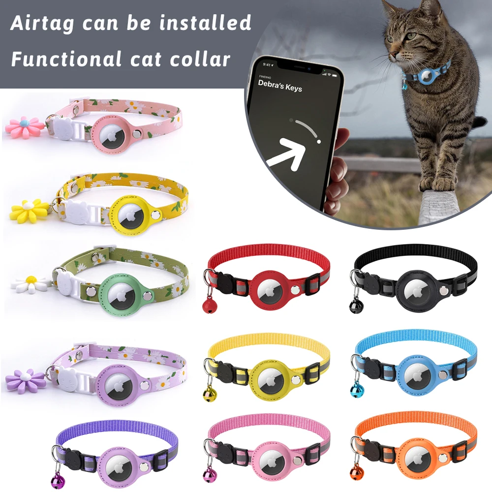 1PC Airtag Case Collar for Cats with Protective Case for Anti Lost Locator Tracker Dog Accessories Reflective Pet Collars
1PC Airtag Case Collar for Cats with Protective Case for Anti Lost Locator Tracker Dog Accessories Reflective Pet Collars