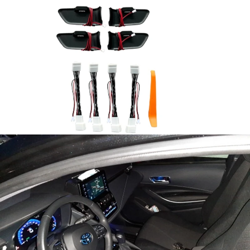 For Toyota Corolla 2020 2021 2022 Door Bowl Armrest Atmosphere Light Interior LED Blue Door Bowl Handle Frame Light
For Toyota Corolla 2020 2021 2022 Door Bowl Armrest Atmosphere Light Interior LED Blue Door Bowl Handle Frame Light