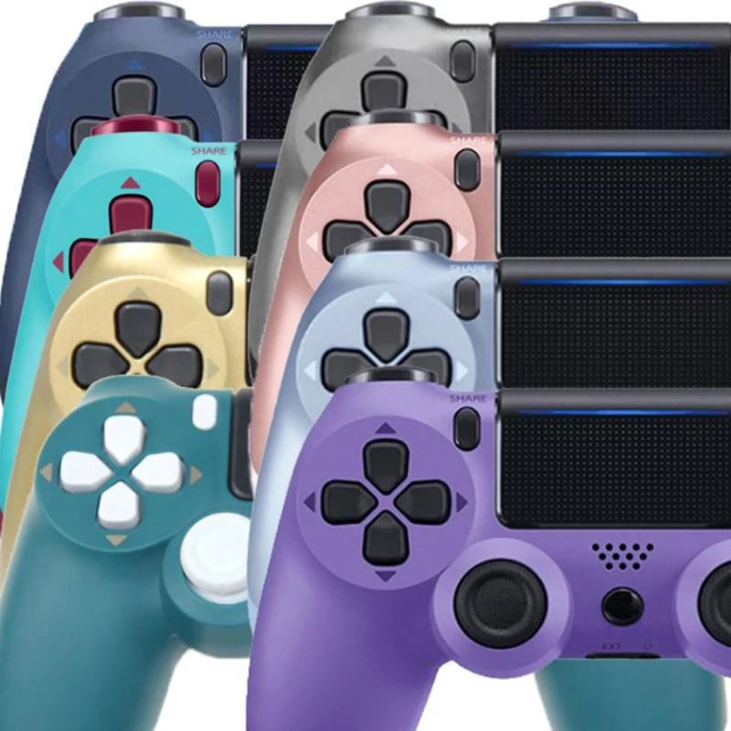 Беспроводной контроллер для PS4, Bluetooth-контроллер подходит для PS4/Slim/Pro геймпад для PS4, 6-осевой джойстик для PS3/ПК/Windows 7/8/9
Беспроводной контроллер для PS4, Bluetooth-контроллер подходит для PS4/Slim/Pro геймпад для PS4, 6-осевой джойстик для PS3/ПК/Windows 7/8/9