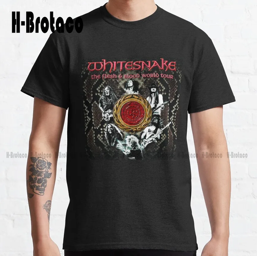 Whitesnake Band Tour Classic T-Shirt T Shirts For Men Custom Aldult Teen Unisex Digital Printing Tee Shirts Make Your Design New
Whitesnake Band Tour Classic T-Shirt T Shirts For Men Custom Aldult Teen Unisex Digital Printing Tee Shirts Make Your Design New
