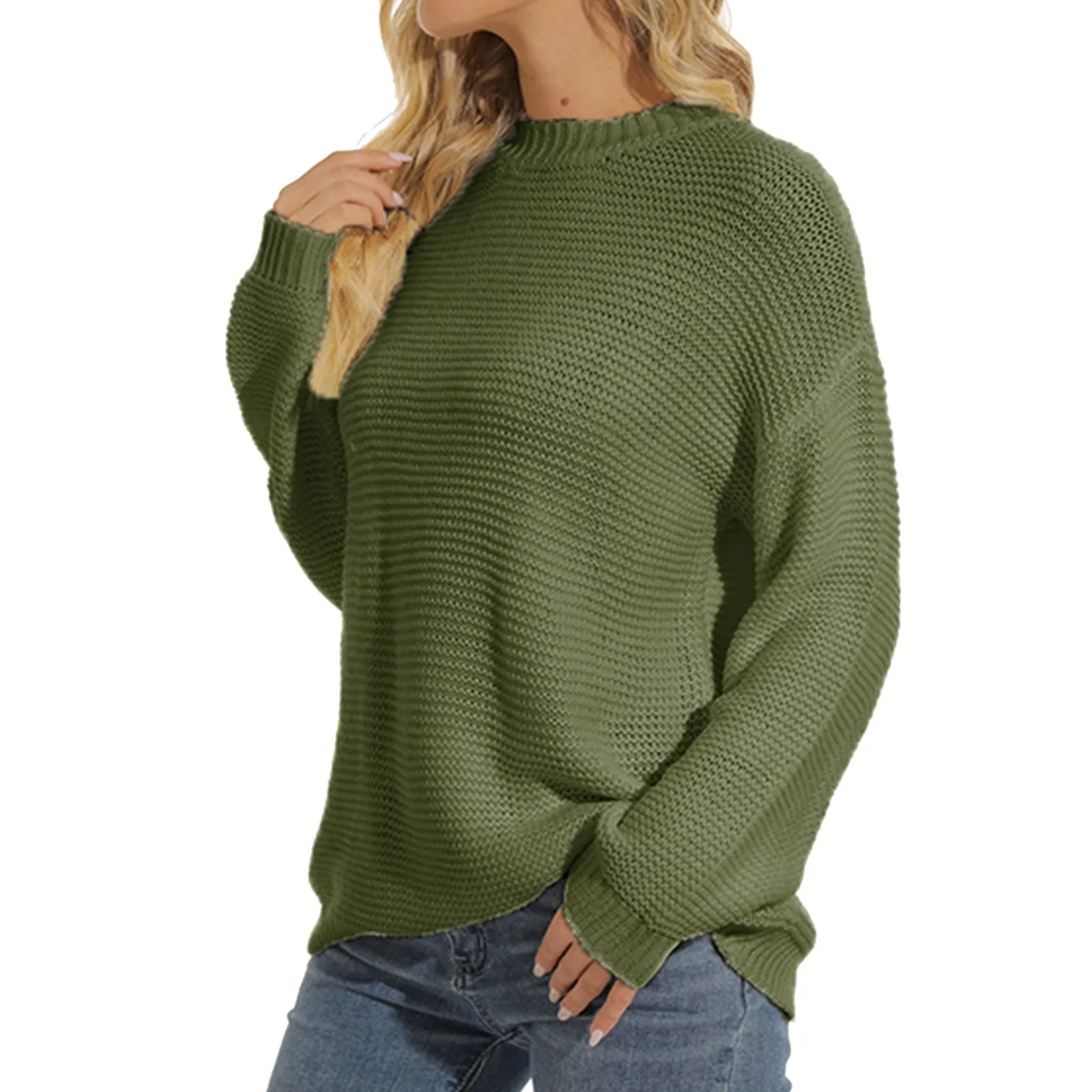 2022 Women's Pullover Sweater Winter Crew Neck Long Sleeves Outnet Knitted Pullover Solid Color Casual Knitted Sweaters Female
2022 Women's Pullover Sweater Winter Crew Neck Long Sleeves Outnet Knitted Pullover Solid Color Casual Knitted Sweaters Female