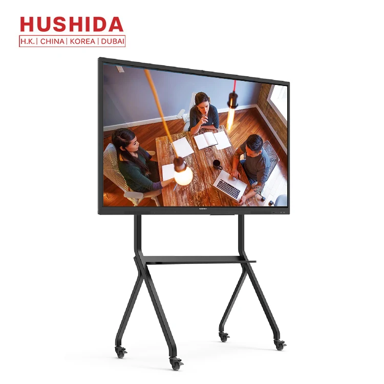 

65 75 Inch Ir Interactive Flat Panel Display Conference Education Interactive Whiteboard Smart Board