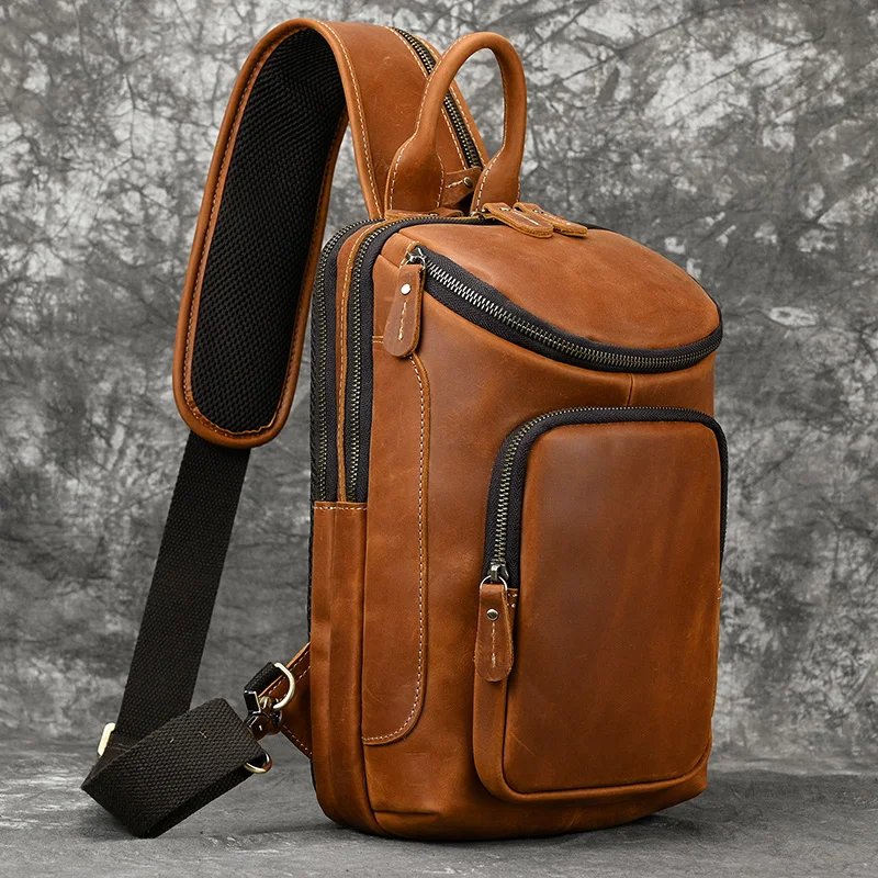Bag Summer Chest Messenger Day Male Crossbody Tablet Bags Travel Pack Shoulder Sling Luufan Men's Design Bag Leather Genuine Bag
Bag Summer Chest Messenger Day Male Crossbody Tablet Bags Travel Pack Shoulder Sling Luufan Men's Design Bag Leather Genuine Bag