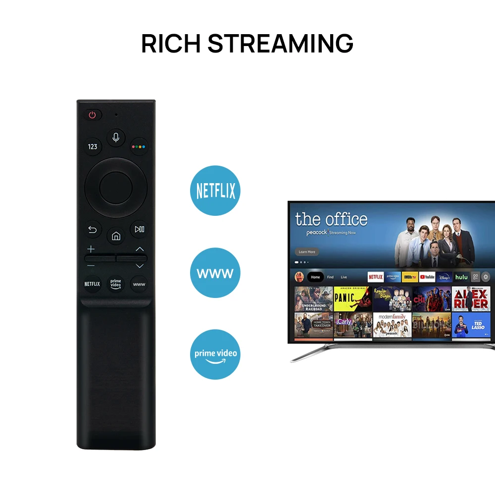 Умный пульт дистанционного управления для Samsung QLED Series BN59-01363C QN75QN900AFXZA QN75QN90AAFXZA
Умный пульт дистанционного управления для Samsung QLED Series BN59-01363C QN75QN900AFXZA QN75QN90AAFXZA