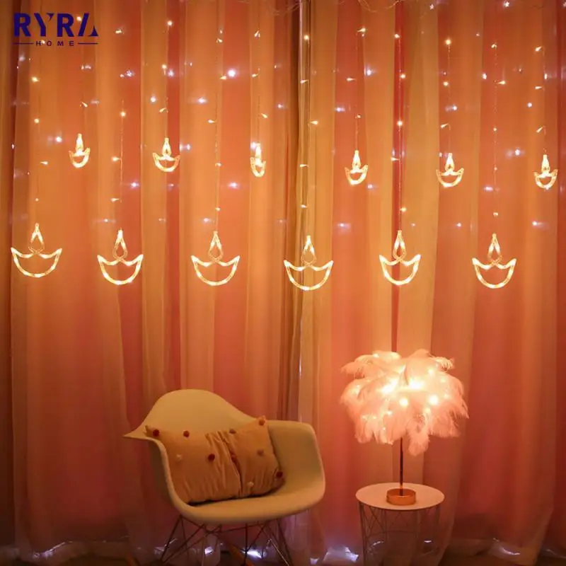 220V 2.5m LED Curtain Light Christmas Garland LED String Fairy Lights Ramadan Wedding Party Decor Garland Curtain String Lights
220V 2.5m LED Curtain Light Christmas Garland LED String Fairy Lights Ramadan Wedding Party Decor Garland Curtain String Lights