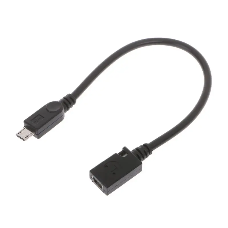 

Dropship Mini USB Female to Micro USB Male Adapter Connector Cable 22cm Cord for MP3/ MP4 Player and Computer
