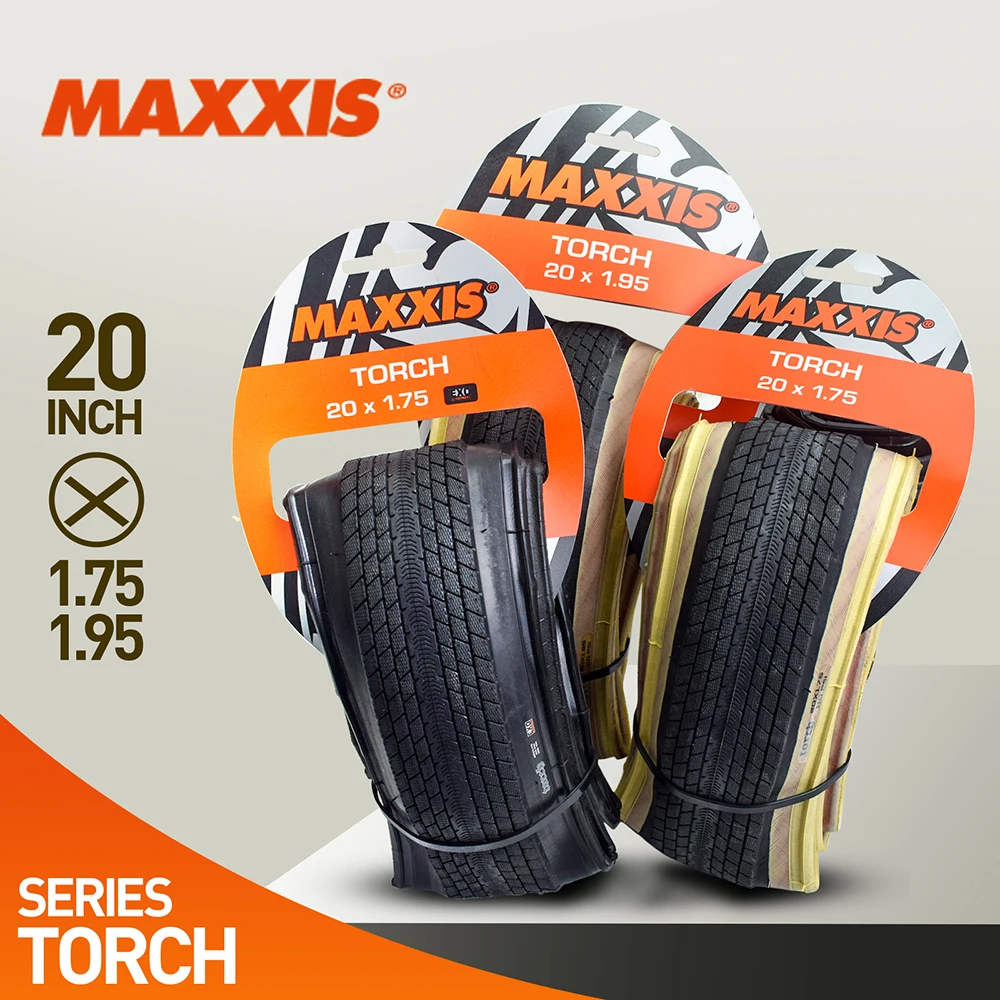 Велосипедная шина MAXXIS 20 фонарь/DTH Retro бежевая 20*1 95 (49-406) 75 MTB уличная велосипедная