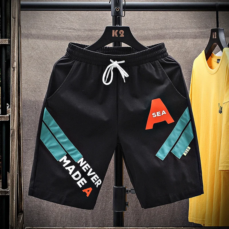Men's Shorts 2022 Summer New Korean Short Length Pants Casual Sports Trousers Streetwear Printed Elastic Waist Joggers For Youth
Men's Shorts 2022 Summer New Korean Short Length Pants Casual Sports Trousers Streetwear Printed Elastic Waist Joggers For Youth